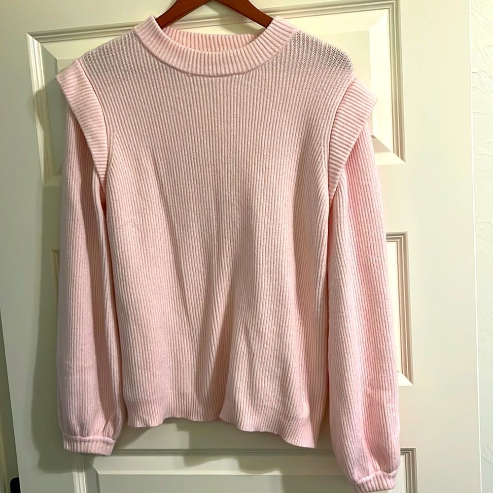 Pretty in pink sweater